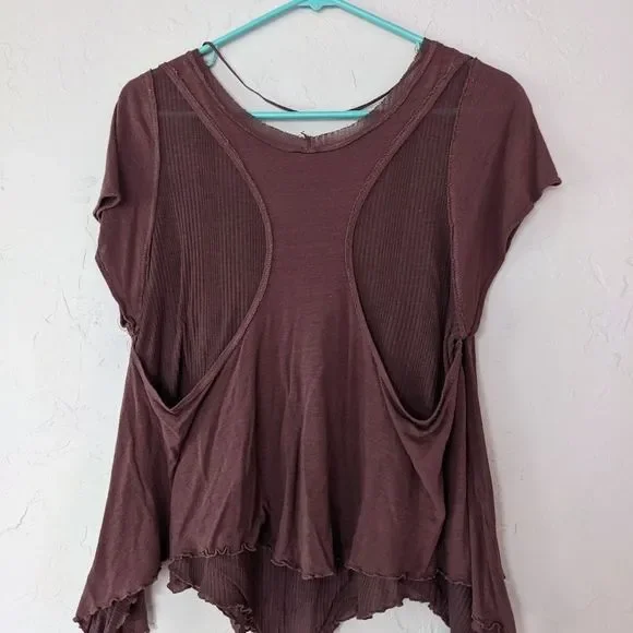 Free people purple tee - Picture 5 of 5